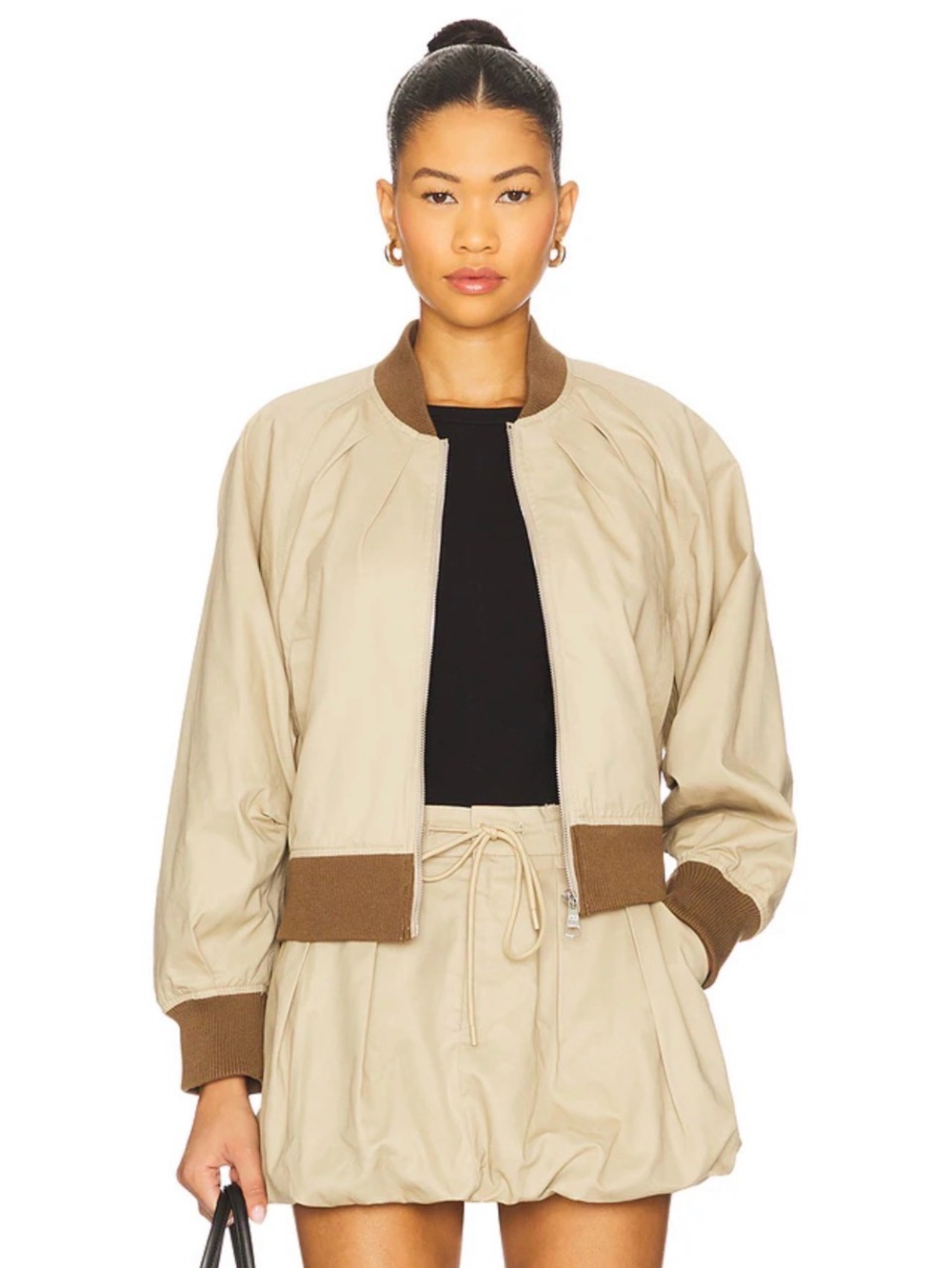 Steve Madden Bray Jacket Khaki size Large